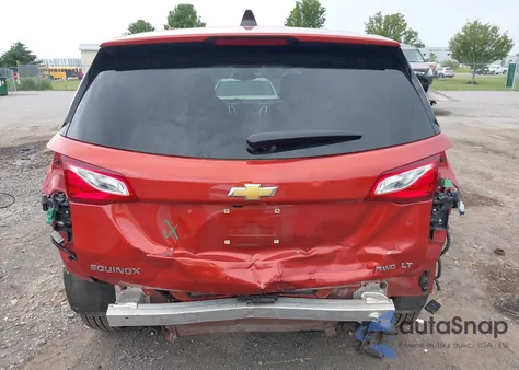 2020 Chevrolet Equinox Awd Lt 1.5L Turbo из США, поврежденный, VIN 2GNAXUEV8L6153689